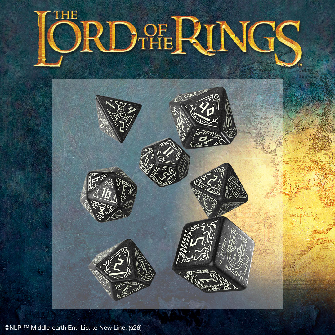Unusualdice's tweet photo. The dice have chosen.
Pre-orders for our officially licensed The Lord of the Rings™ dice are now LIVE.
! Early delivery (before July release)
! Collector bundles
Secure your set before they vanish into legend:
https://t.co/7kAORV8d8w
#QWorkshop #LOTR #TTRPG https://t.co/jLvYU68Aok