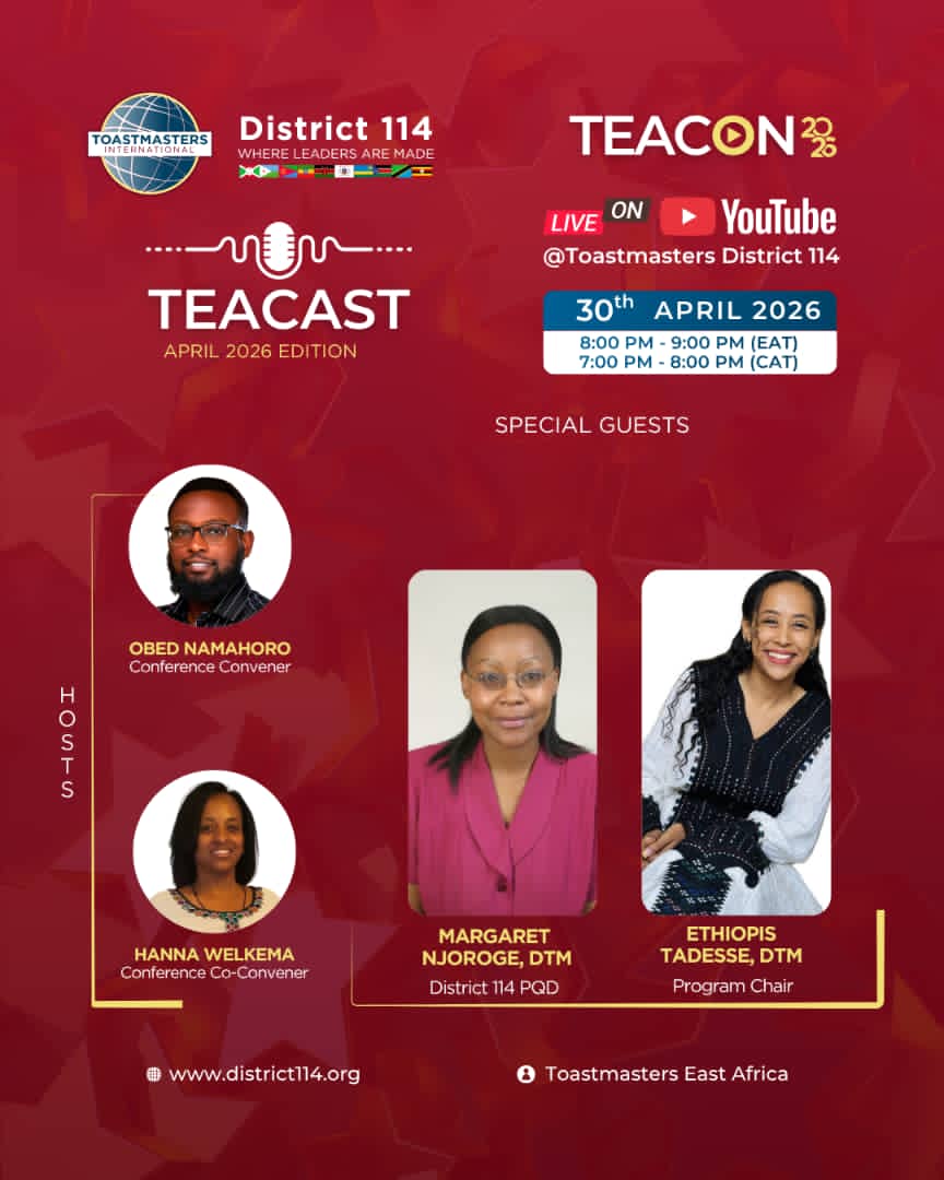 Toastmasters East Africa (District 114) tweet media