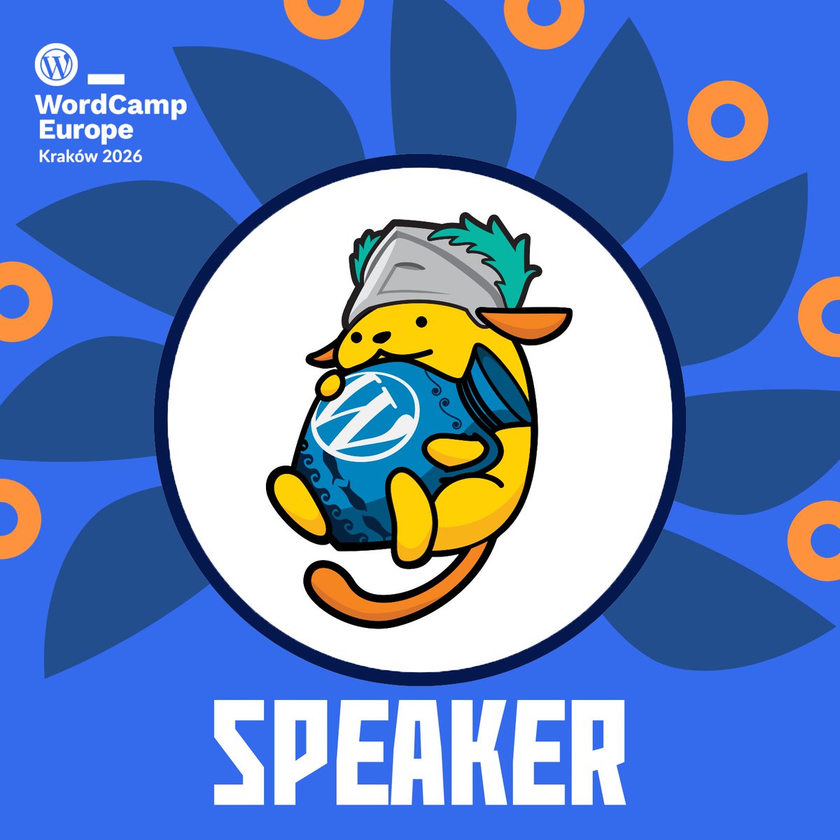 WCEurope's tweet image. Let's populate the Internet with #WCEU26 enthusiasm. Tell everybody you are an attendee, an organiser, a sponsor, a speaker, a media partner.

Use this interactive badge and add your photo: bit.ly/4riSnop 

#WCEU #WordPress #WordCamp #Krakow #OpenSource