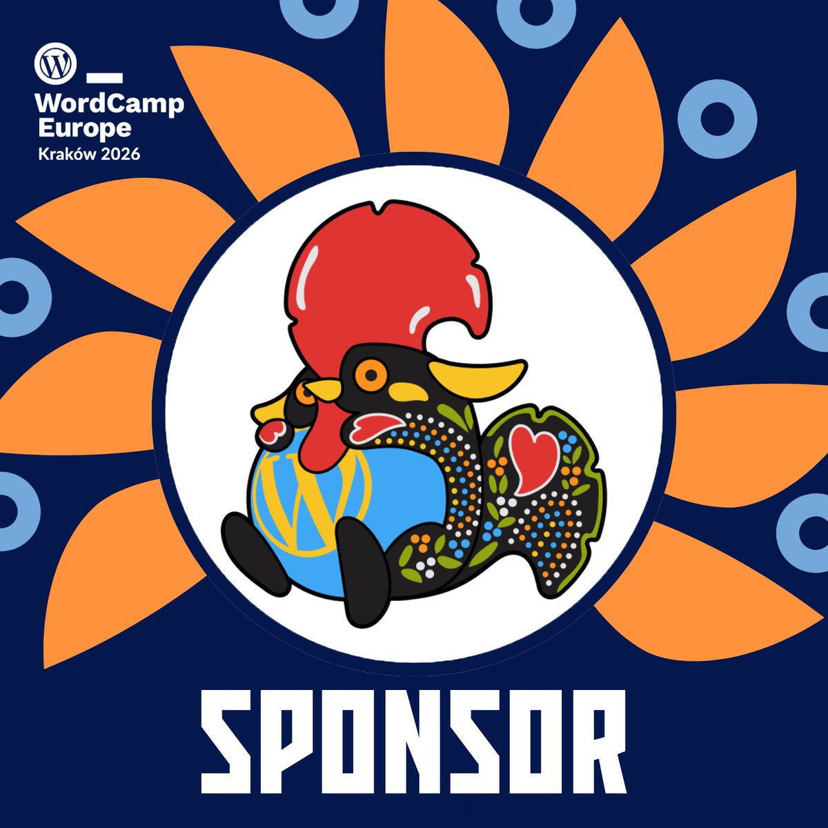 WCEurope's tweet image. Let's populate the Internet with #WCEU26 enthusiasm. Tell everybody you are an attendee, an organiser, a sponsor, a speaker, a media partner.

Use this interactive badge and add your photo: bit.ly/4riSnop 

#WCEU #WordPress #WordCamp #Krakow #OpenSource