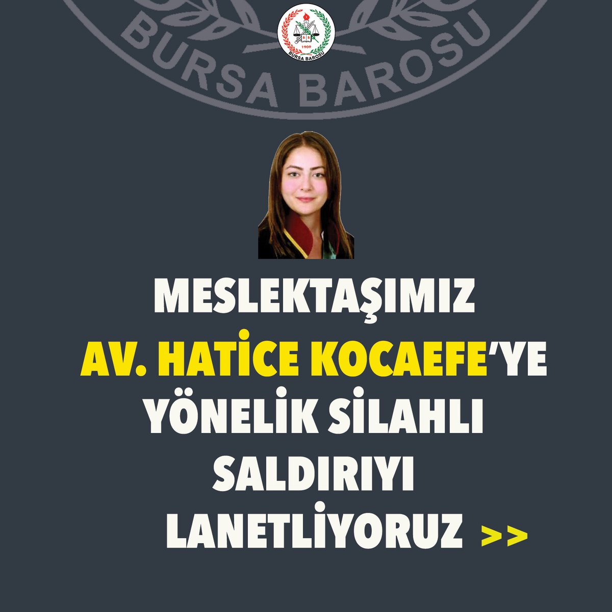 Bursa Barosu tweet media