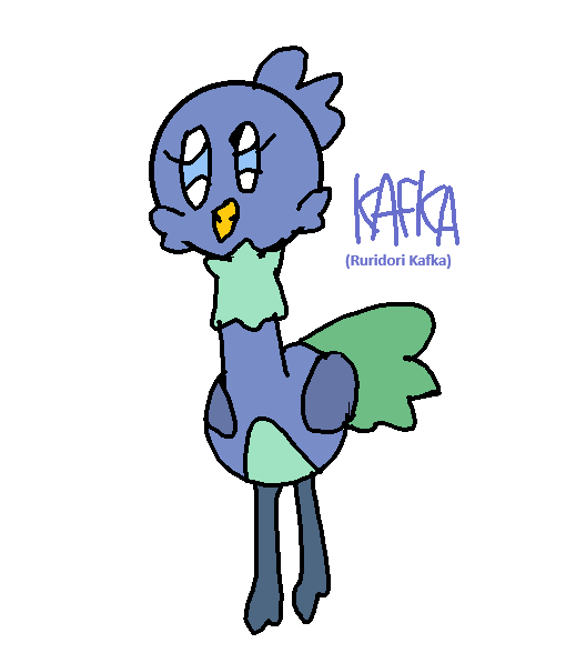 GodofMai's tweet photo. Here's was a Another IZIGENIA Member Revealed as a pre-Evolved as a Mascot Character is Kafka or Perhaps Kaf-ka for Any for @RuridoriKafka
She's was a Singer or Peacock!
#IZIGENIA #Vtuber #Vtuberart #KafkAtelier #Fanart #Mascot #Character #MascotCharacter #RuridoriKafka https://t.co/DCvGYPF6Nk