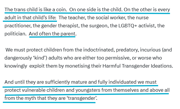 <a href="/Gaynotqueer1/">Gay Not Queer</a> Poor kid.

This 'girl' needs protecting from her insane parent.