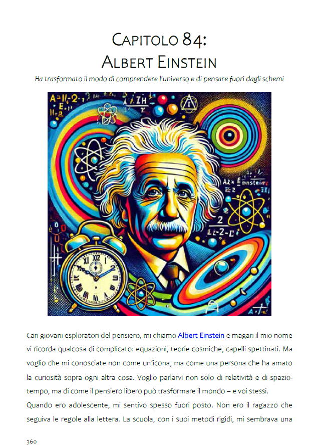 aldoceccarelli's tweet image. Nella sua #dialettera ai giovanissimi di oggi su #SaiCheTiDico❓ anche #AlbertEinstein insiste sulla #curiosità di una continua ricerca
