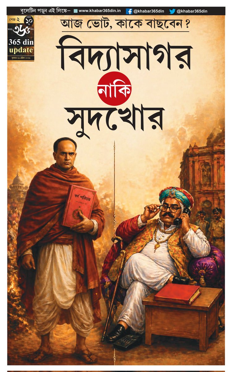 khabar365din's tweet photo. #365DinUpdate #29April #10am #Bulletin #MamataBanerjee #AbhishekBanerjee #Kolkata #News #Khabar365Din #Breaking
Website - https://t.co/o7WpW9YsMM
Pdf Link - https://t.co/XeMo3mr4QA https://t.co/RFXs7dQ1Tm