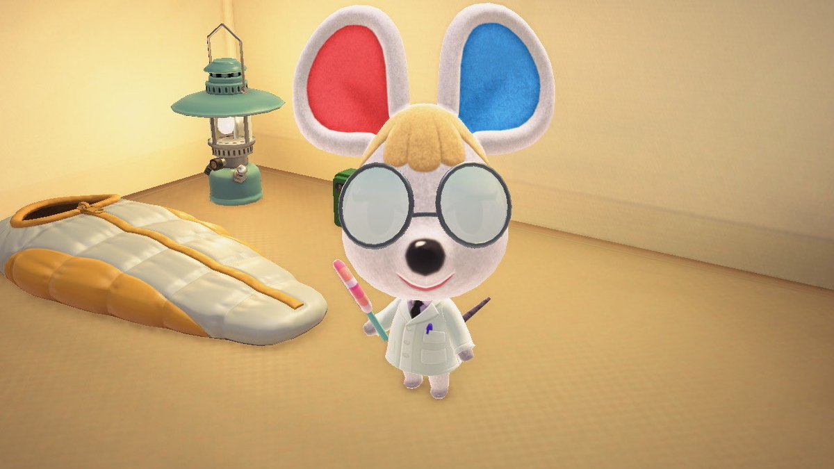 natsuchan6's tweet image. #あつ森　#ACNH   #リカ
#ニンテンドースイッチ
今日、キャンプサイトに来たお客様です‼️