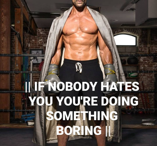 FiveFitness's tweet image. Dear haters,       

I need you.       

Hate is not necessarily bad thing. When people are out to get you, it means you're doing something right!     

#Motivation #Goals #Gym #Progress #Success