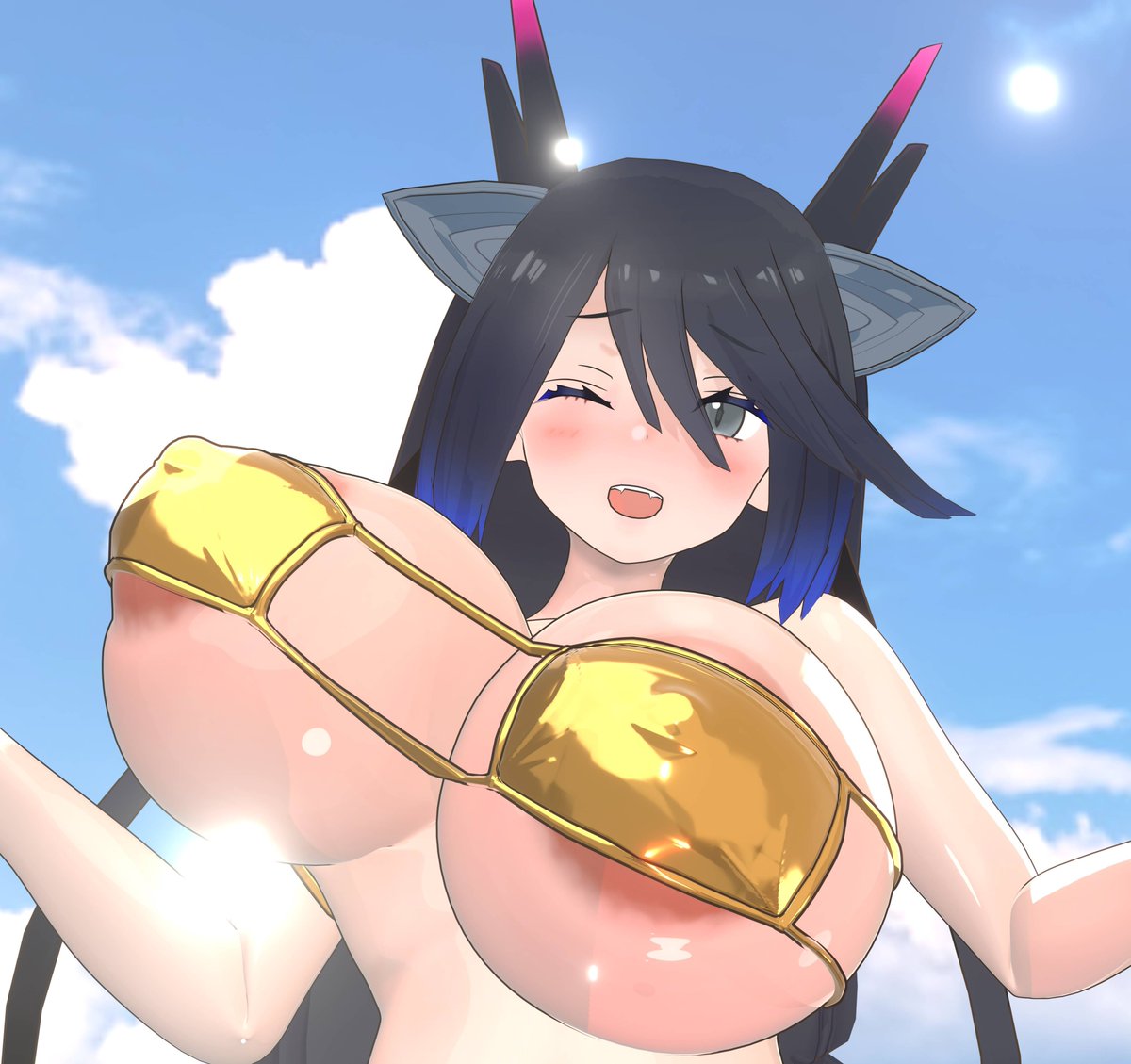 ア!! ゴールデン・ブラックドラゴン だ!!!! 