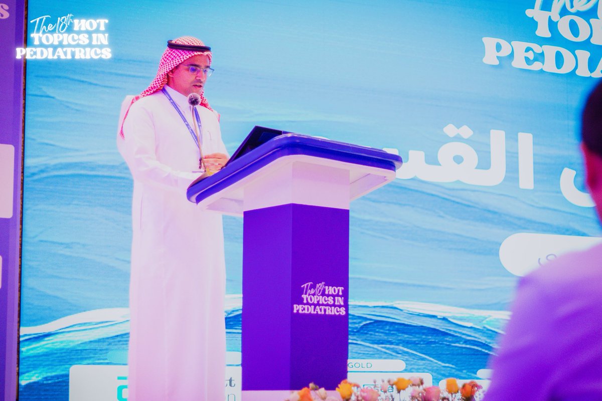 Pediatric_iau's tweet photo. Happening now at #HTP18 🎤

Dr. Mohammed Alomari, Chairman of the Department of Pediatrics, takes the stage.  
His words and steadfast support set the foundation for the success of the 18th Hot Topics in Pediatrics.  

Welcome remarks from our leader. ✨

#HTP2026
#HTP18 https://t.co/2SvD5HdQzz