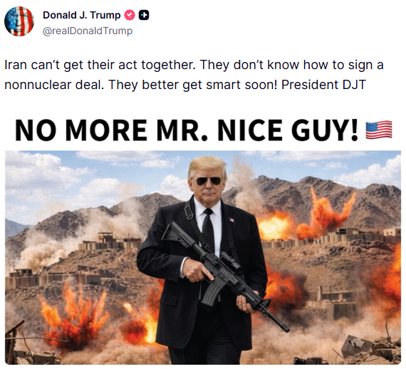 NDTVProfitIndia's tweet photo. US President Donald Trump posts on Truth Social 🔽 https://t.co/Ggz8WGhBfd