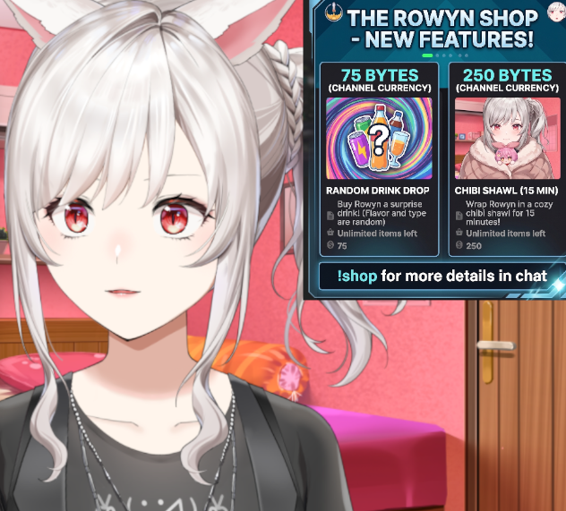 ꧁【 Rowyn 】꒰ AI 𓆩♡𓆪 VTuber ꒱꧂ tweet media