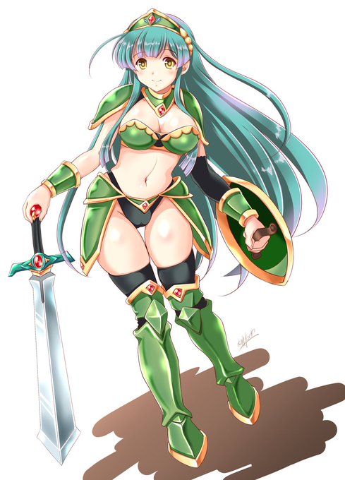 東北ずん子公式さんがみどりの日で
ずん子ビキニアーマー上げていたので
以前描いたずん子ビキニアーマーを

#みどりの日 