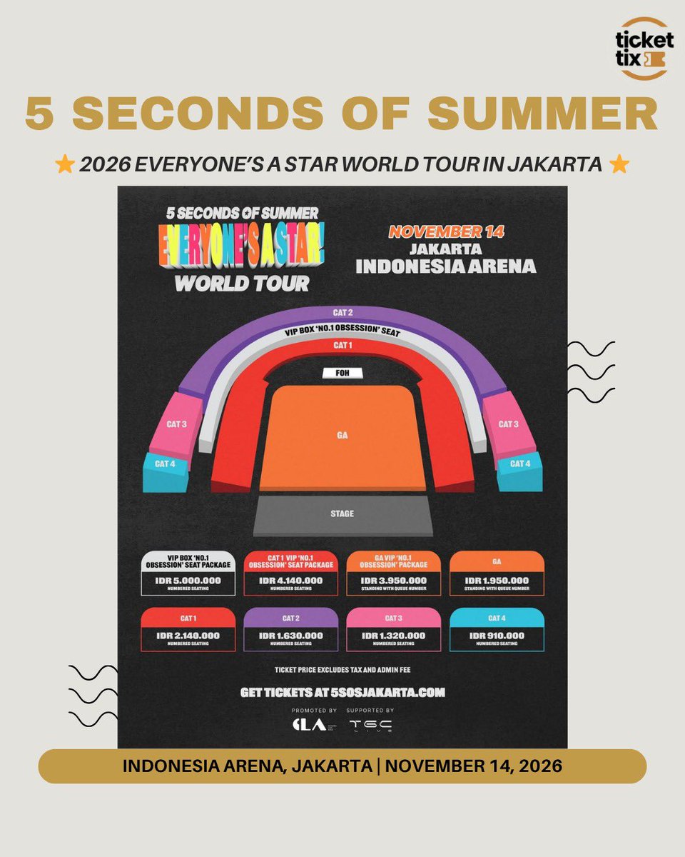 JASTIP TIKET BTS | WESTLIFE | 5 SOS | THE WEEKND tweet media