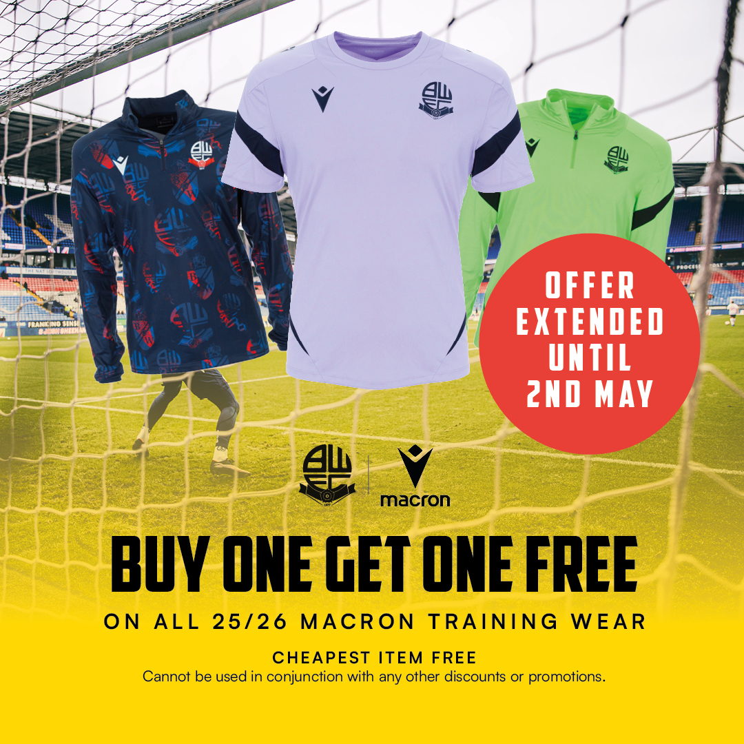 Bolton Wanderers Retail Store tweet media