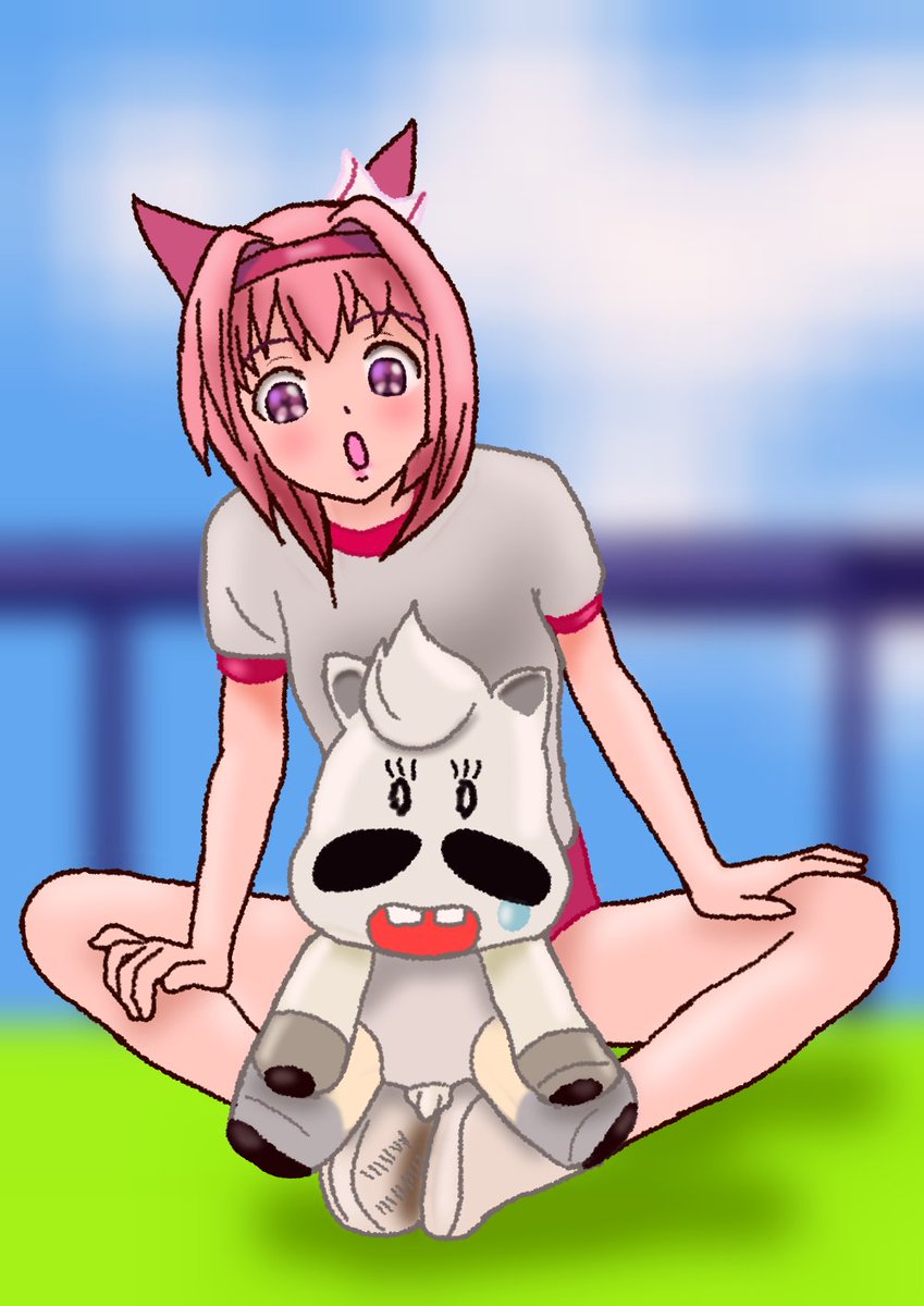 ハルウララです RT @hanjuku1220: ツインテウララ ＃ハルウララ ＃ウマ娘