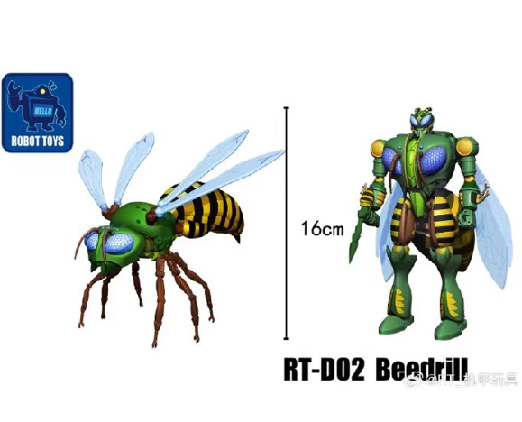 JQ_TREND's tweet photo. [予約注文] おもちゃ 変形 ロボット ROBOT TOYS RT-D02 BEEDRILL
発売予定：5月
https://t.co/MvGW8KV8Pr

＃ROBOTTOYS ＃BEEDRILL #artverse #LDCXTOY #灵动创想 #BaketanBlog #コラボ限定 #キュート騎士 #仮面ライダー #ブライドボックス #blindbox #japan #korea #Thailand #Malaysia #Singapore #KUUGA #ZEROONE #KamenRiderW #TRANSFORMERS #DEFORMATIONROBOT