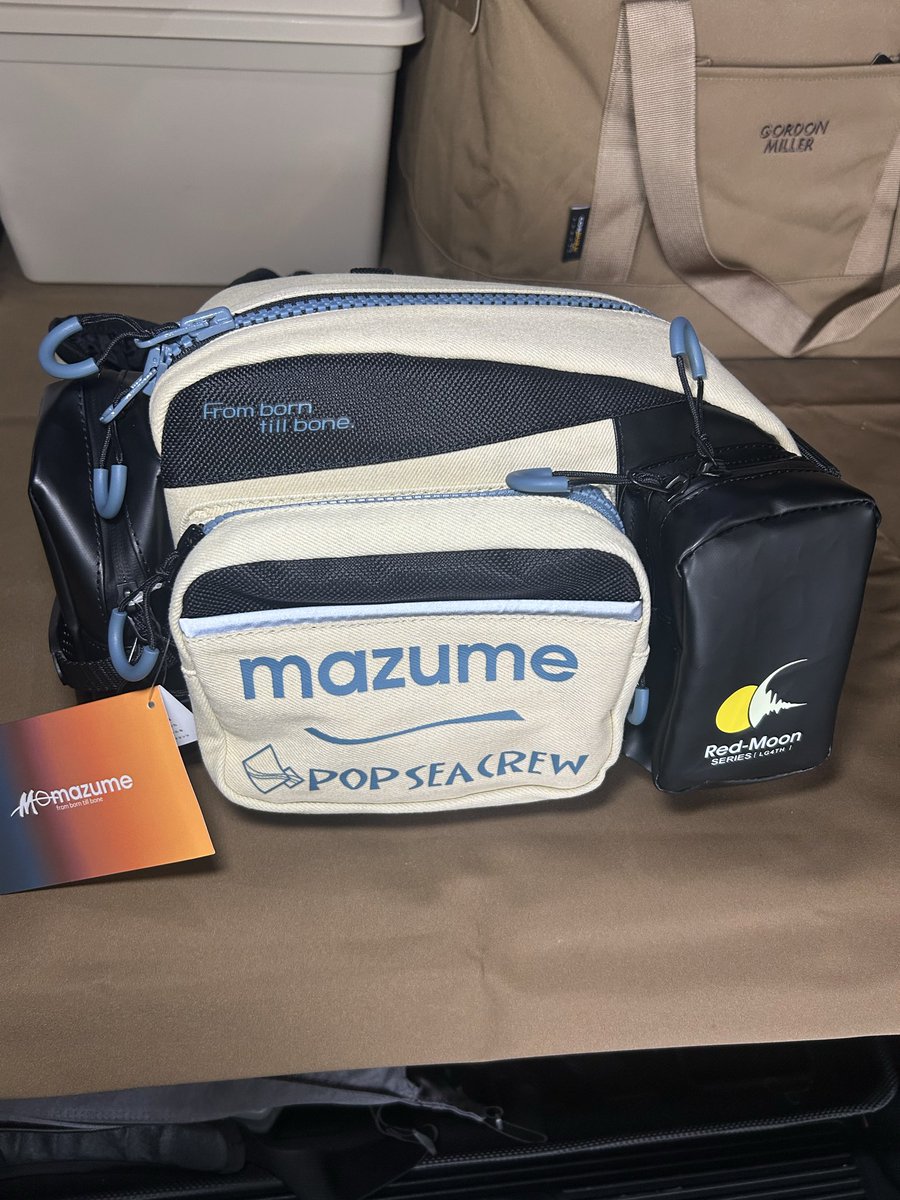 turizonbi's tweet image. PSC✖️mazumeのやつ✨
大野さんのインスタライブで発売を知り、
前作のは購入できなかったので今回は即購入！最近ベージュ色にハマっている身としては、生成色がまたまた絶妙に刺さってしまいました😌
#POPSEACREW
#PSC
#MAZUME
#レッドムーンウエストバッグV