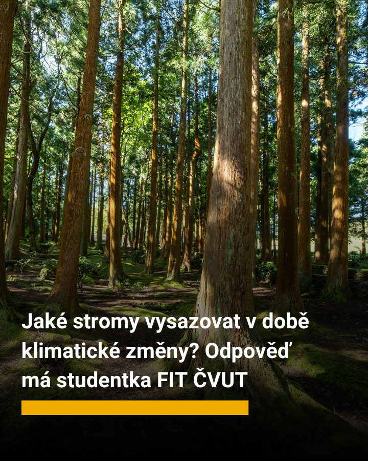 FIT_CTU's tweet image. 🌳Studentka #FITČVUT v rámci Výzkumného léta (#VýLeT) vyvinula AI model, který dokáže předpovědět růst stromů podle klimatických a půdních podmínek. 🌱

🚀 Do dalšího ročníku Výzkumného léta je možné se přihlásit do 10. 5. 2026!

fit.cvut.cz/cs/zivot-na-fi…