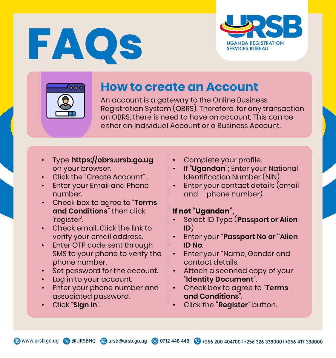 URSBHQ's tweet photo. Kiri Easy! Wandiisa biziness yo kubwangu.
#FormaliseYourBusiness #BusinessRegistration https://t.co/VCiUkFtBDU