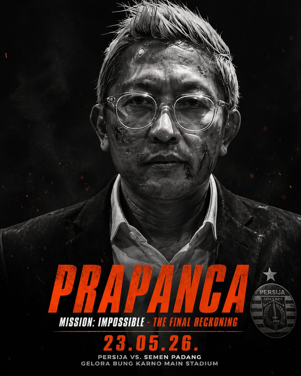 Persija Jakarta: Mission Impossible. Coming May 2026.