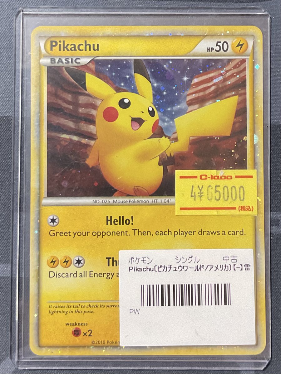 ピカチュウワールド ポーランド版 PSA 10 ピカチュウ ポーランド プロモ キラ 鑑定 ポケモンカードゲーム