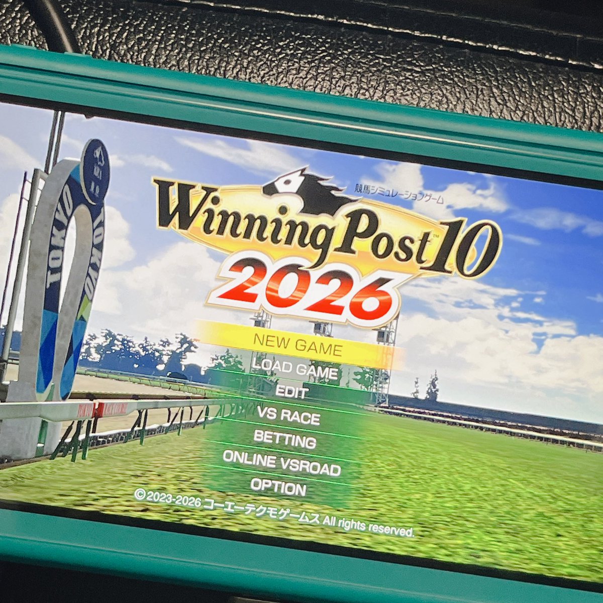 僕のウイポ26が始まる‼️
前はPCだったけど持ち運んだり寝ながらやりたくて今回はSwitch Lite で購入したゾ🐴♡