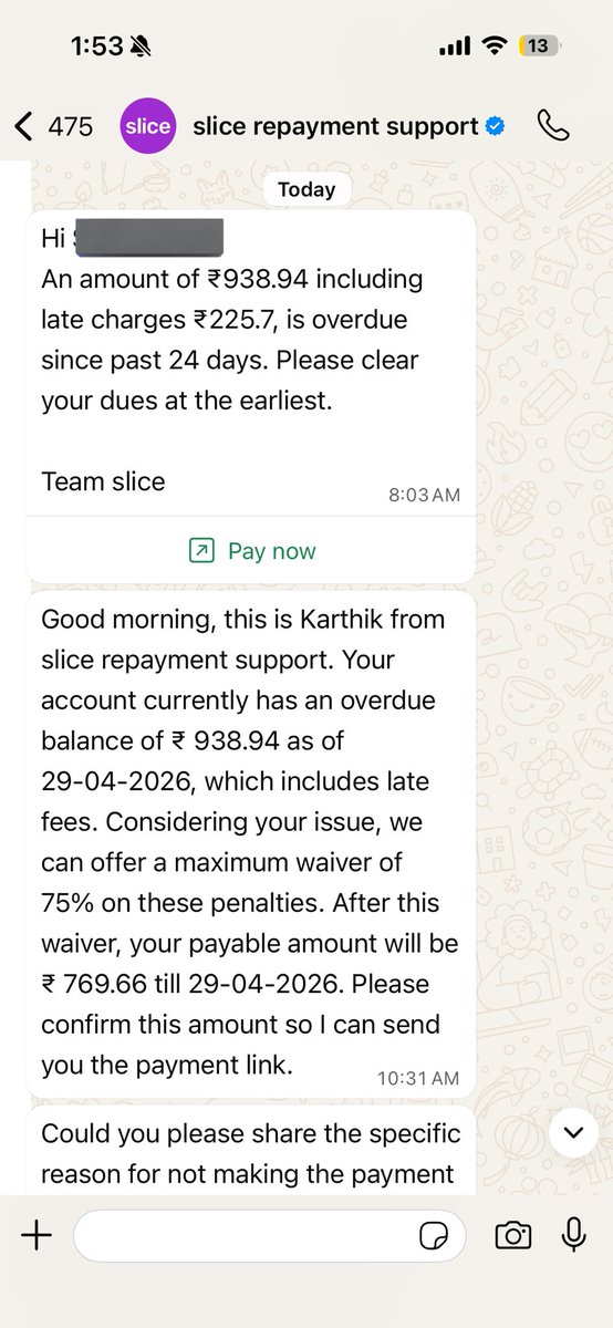pb_bull's tweet photo. I’m willing to pay but atleast reply me with the link or pickup the call on cx service https://t.co/f0fPmtN8gB