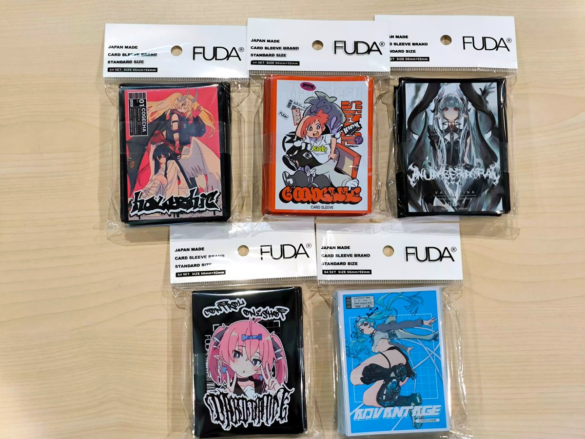 ✨✨好評発売中✨✨ ＼ 4/30（木）発売 各種スリーブ販売中です