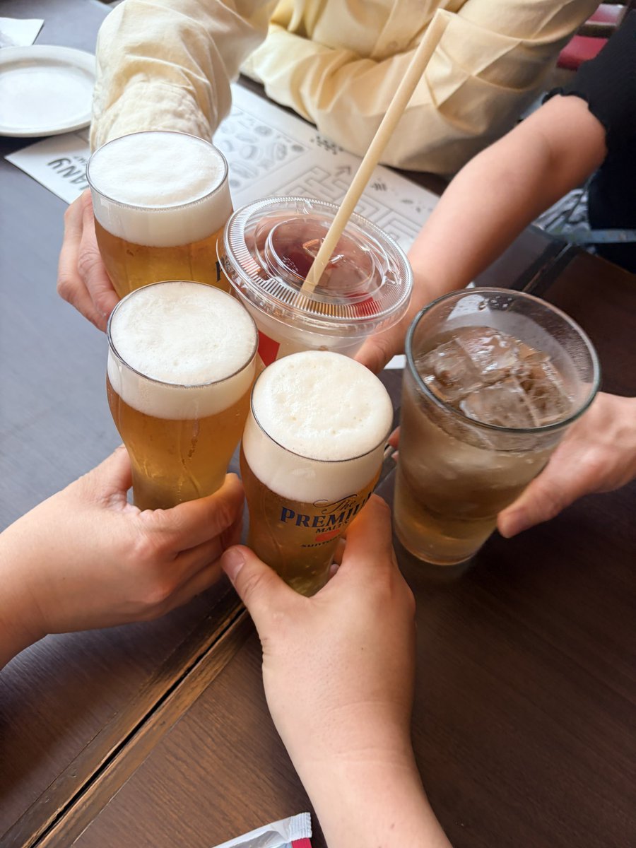 友人の進級パーティ🎉