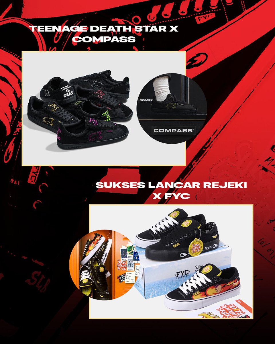SuperMusic_ID's tweet image. Swipe sampe akhir, sepatu collabs dari band mana yang menurut lo keren? Ada yang lo punya gak?

#INIRASANYASUPER⁣
#SUPERLIVE⁣
#SUPERMUSIC
#LIFESTYLE