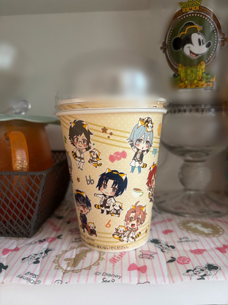 反射しまくってたからさっきの下げちゃいました🤣
懐かしい一番カフェのやつ！