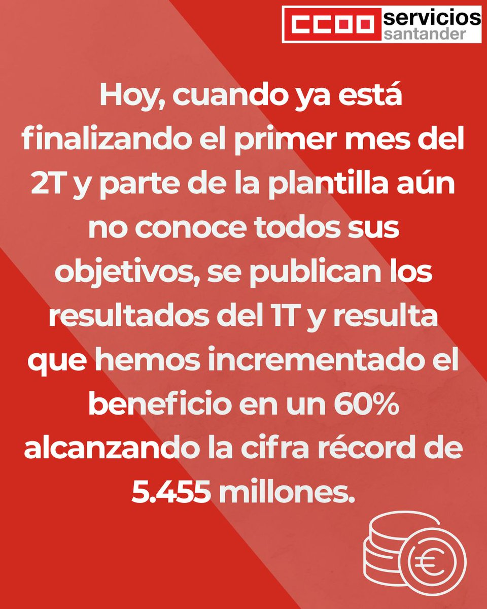 CCOO Banco Santander tweet media