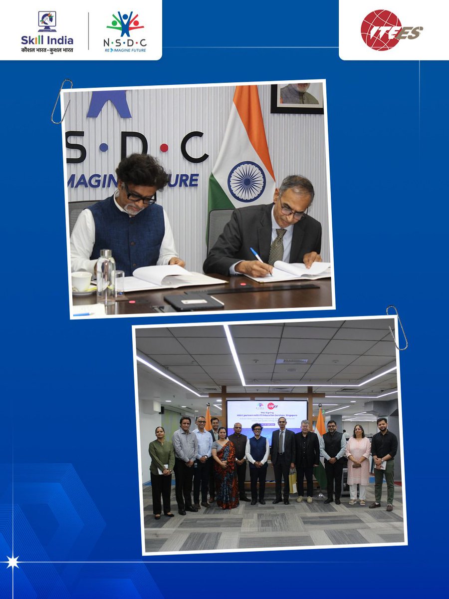 NSDC India tweet media