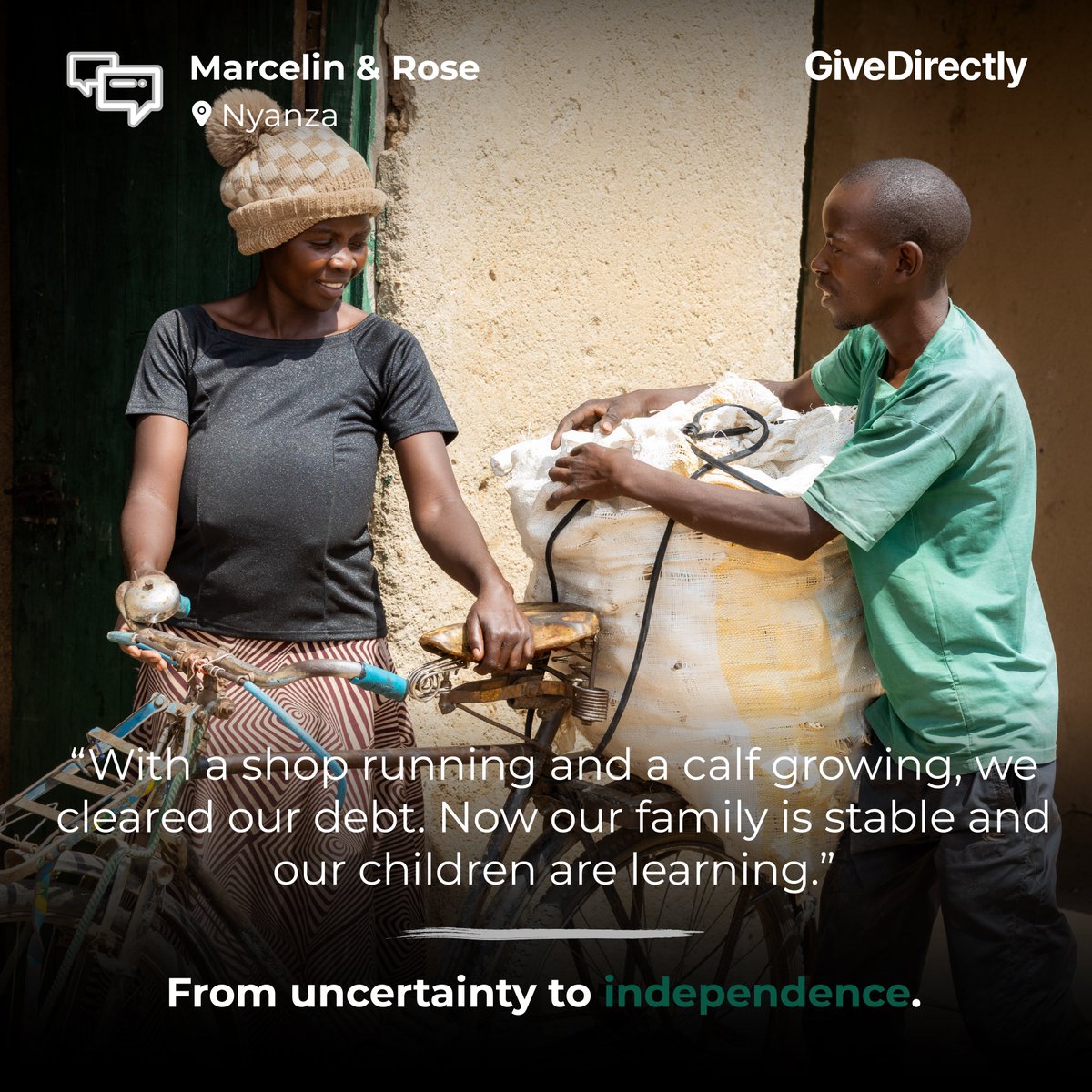 GiveDirectly in Rwanda tweet media