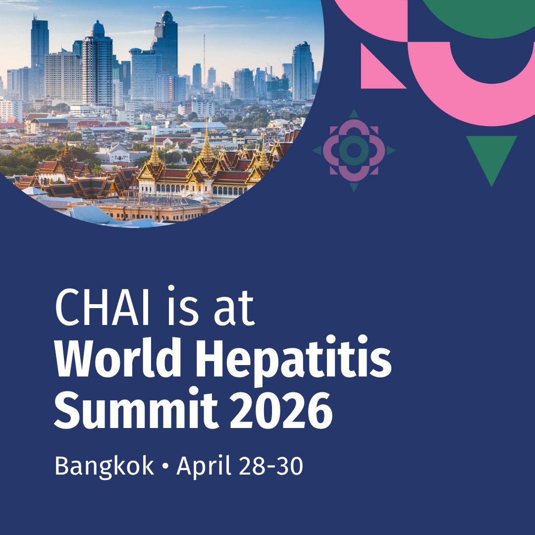 CHAI_health's tweet photo. Thursday morning at #WHS2026 → our #GC8 workshop with @Hep_Alliance + @WHO | 8:00am ICT
Turning GC8 policy into country-level wins for hepatitis, harm reduction + triple elimination.
Toolkit: https://t.co/NOgobWDhRF https://t.co/QhOzgkSubg