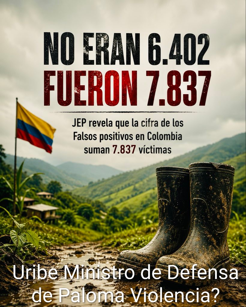 Eclides3's tweet photo. Paloma Violencia quiere nombrar a Álvaro Uribe Vélez Ministro de Defensa, PA'LOMISMO. https://t.co/qZZikfQRCA