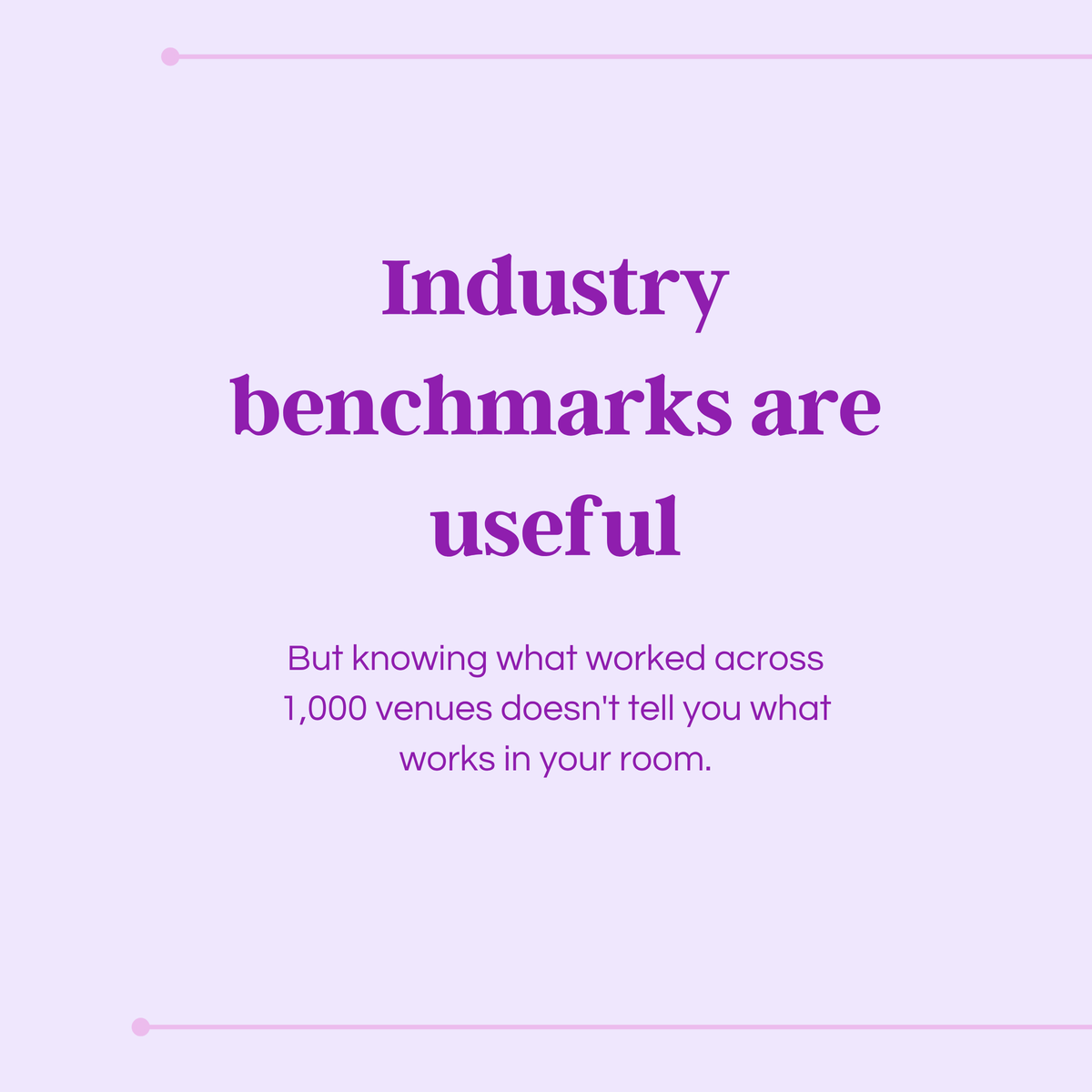 bookingagentapp's tweet photo. Industry data is helpful, until it isn’t.

Benchmarks don’t tell you what works in your room.

The real signal comes from the people you actually work with.

Your data. Your partners. Your terms.

That’s what we’re building with BookingAgent. https://t.co/6i2avr2XJo