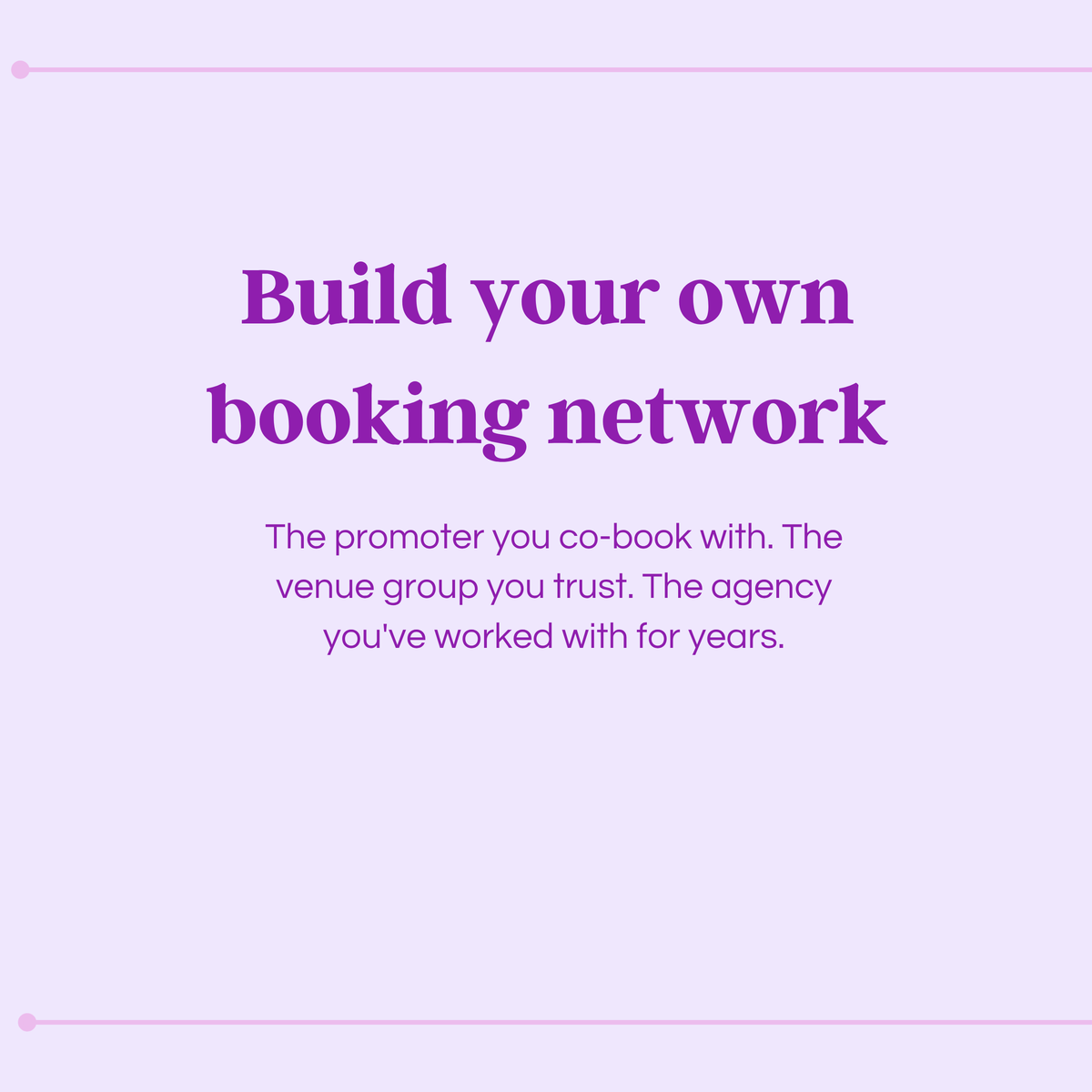 bookingagentapp's tweet photo. Industry data is helpful, until it isn’t.

Benchmarks don’t tell you what works in your room.

The real signal comes from the people you actually work with.

Your data. Your partners. Your terms.

That’s what we’re building with BookingAgent. https://t.co/6i2avr2XJo