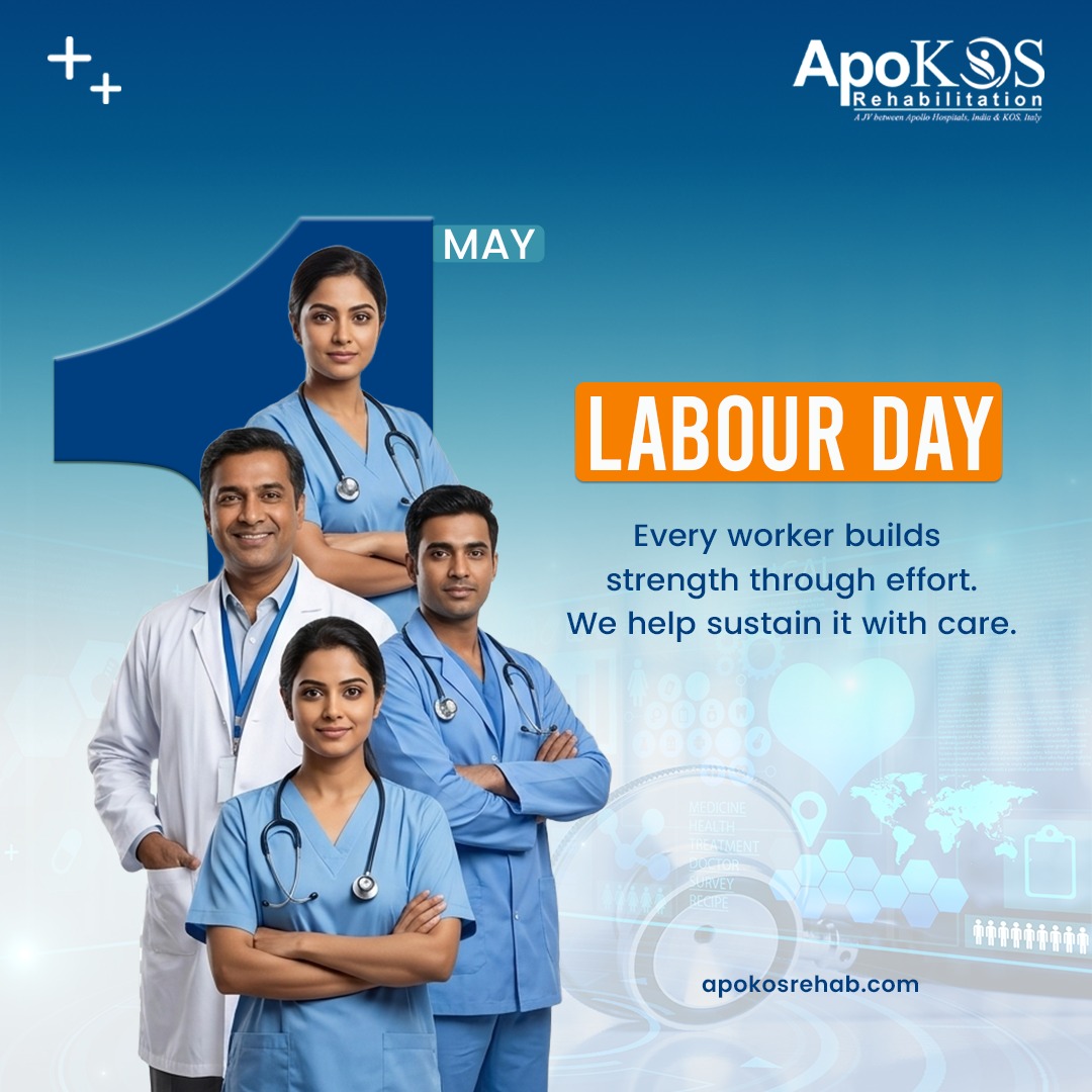 ApoKOSRe's tweet photo. On Labour Day,
We recognise the dedication and resilience of every worker.
Strength comes from effort, and sustaining it needs care and balance for everyday movement.
Wishing you strength & well-being.
#LabourDay #WorkforceStrength #HealthAndWellness #MovementSupport #ApoKOSRehab https://t.co/622Gr4Utex
