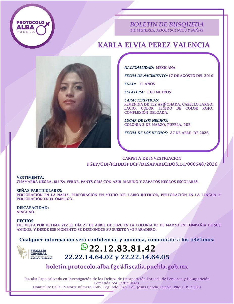 elielsitopfc's tweet photo. @carlosmartinh buenos días le pidió de su ayuda para compartir y poder saber algo de mi hija https://t.co/QlPZTzU7mW