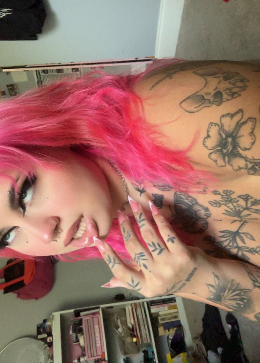 girl with the web tattoos tweet media