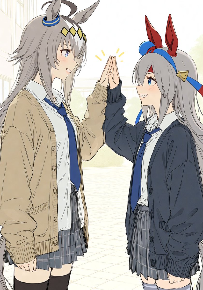 heiissio's tweet image. #AI生成
 #umamusume
 #オグリキャップ  #タマモクロス