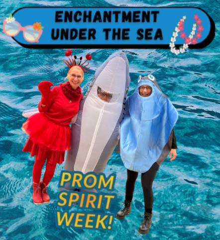CForgeEagles's tweet image. Mrs. Gibbs, Mrs. Otero, and Mrs. Watterson are making waves and showing off their Forge Spirit for today’s Prom Spirit Week theme: Enchantment Under the Sea! 🌊✨ Dive into the fun and let’s keep the school spirit flowing, Eagles! #ForgeSpirit #SpiritWeek #Go Eagles 💚 🦅 💙
