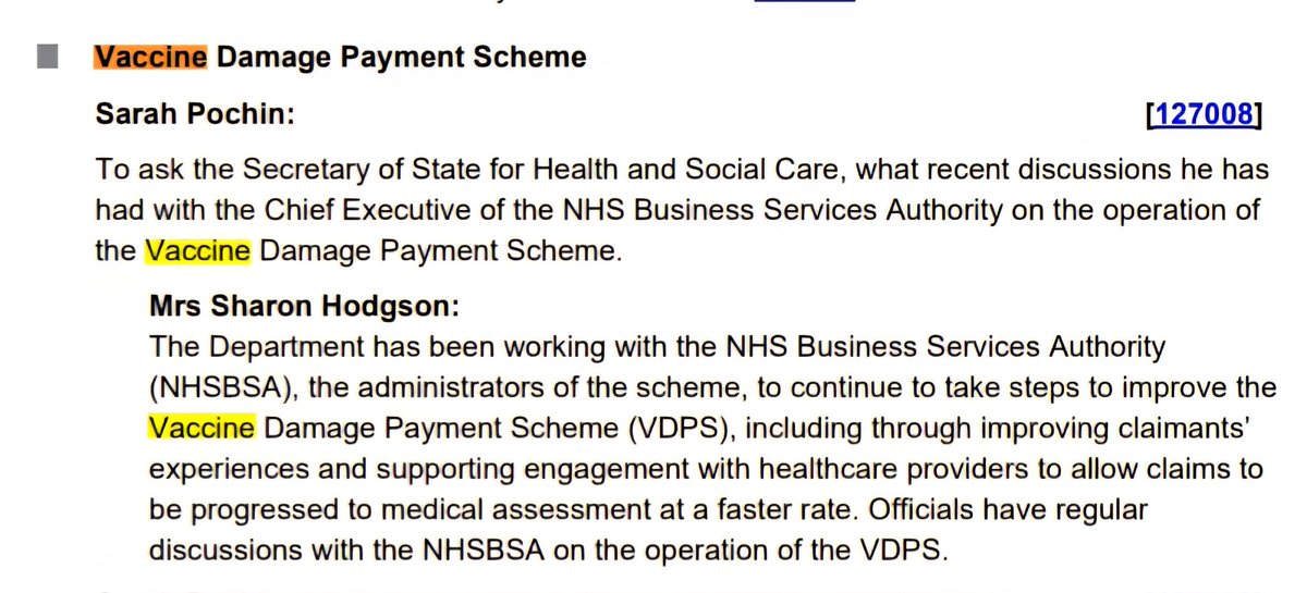 VIBUK_Official's tweet image. Thank you to @SarahForRuncorn for highlighting the ongoing inefficiencies and inadequacies within the Vaccine Damage Payment Scheme and keeping the issue on the government’s agenda.

#VDPSREFORM 
#SUPPORT
#VaccineInjury