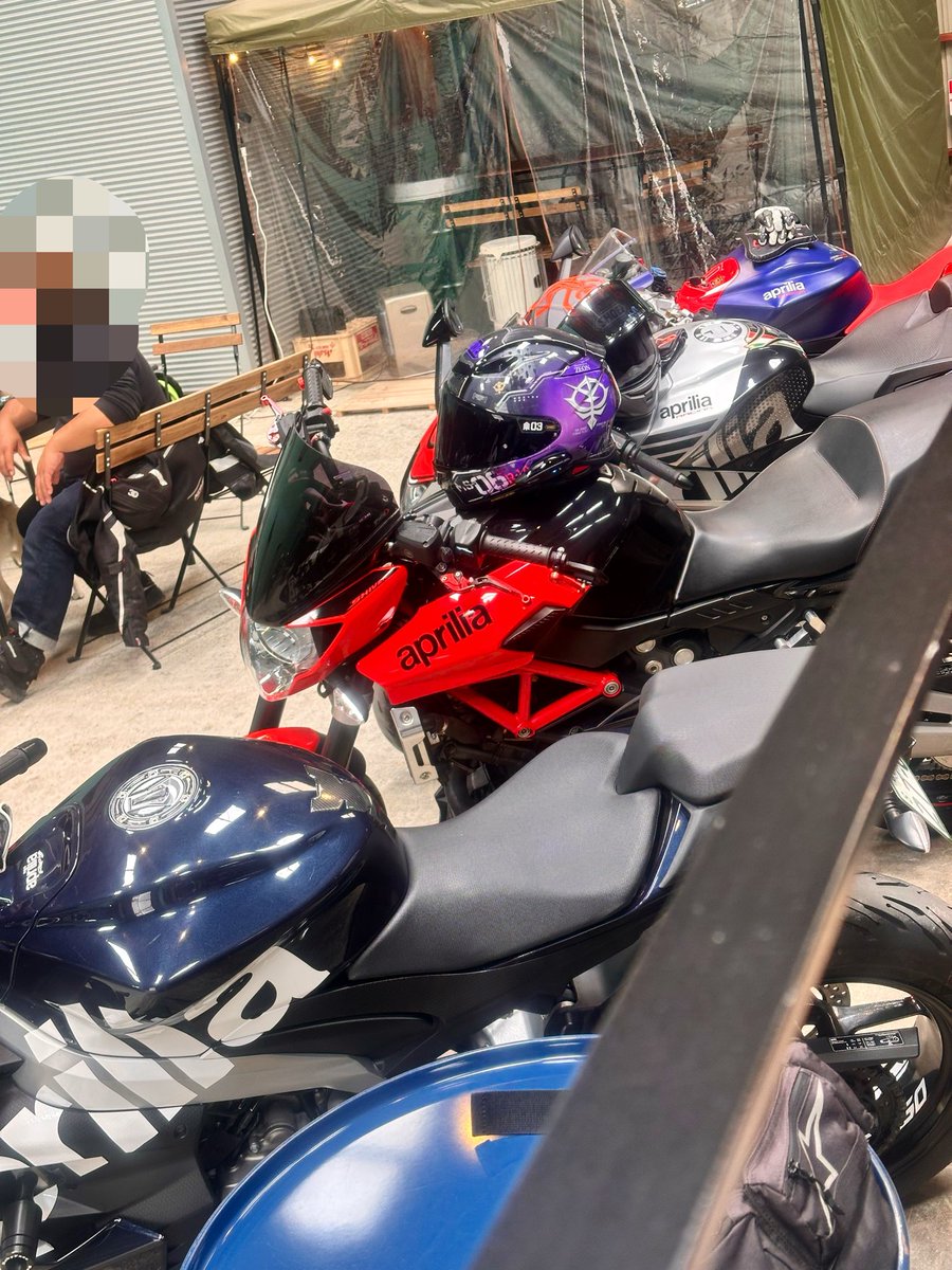 yu__ki_rs660's tweet photo. 久しぶりのアプリリアツー楽しかった！
でも、なんでりゅーさんと会う時いつも曇りか雨なん笑
たまには晴れて欲しいんやけどな… https://t.co/vy0OQC9kYM