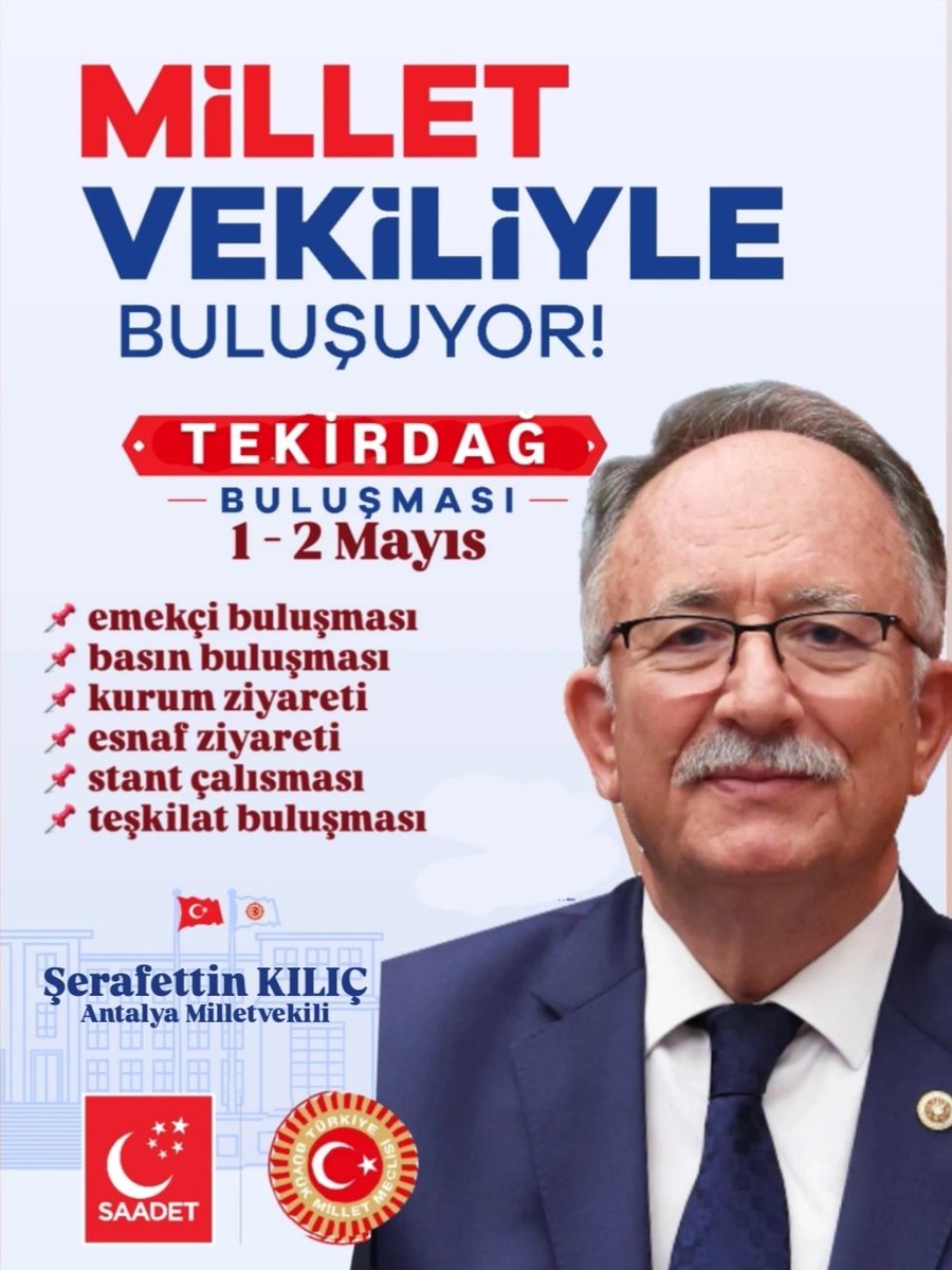Saadet Tekirdağ tweet media