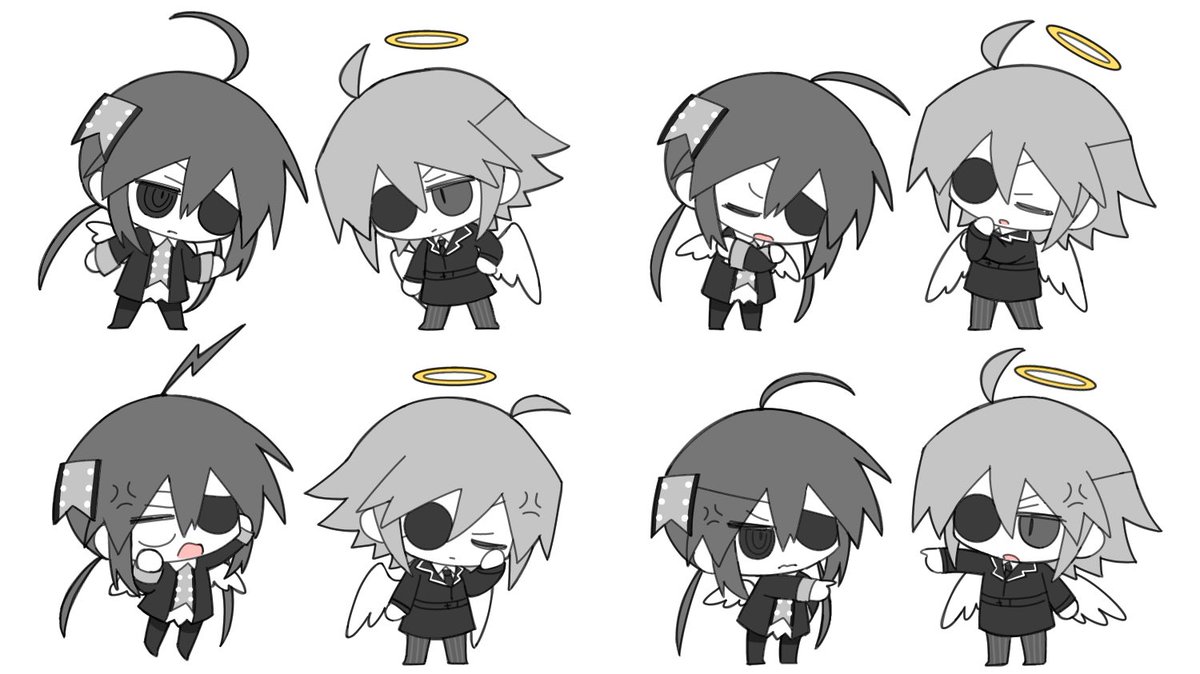 白色黑貓 tweet media