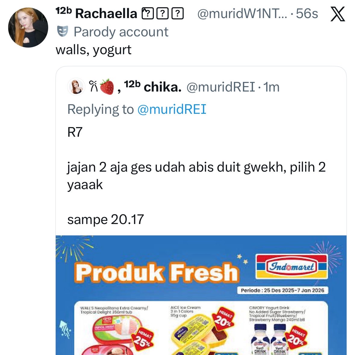 𐙚🍓, ¹²ᵇ chika. tweet media