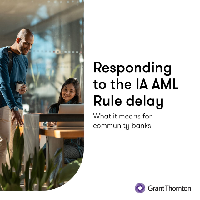 Chaka95's tweet image. #FinCEN’s delay of the Investment Adviser #AML Rule may be temporary, but the impact on banks is immediate. As #compliance burdens shift, stronger due diligence and monitoring are critical. @GrantThorntonUS shares where leaders should focus now: bit.ly/4tBgBMd