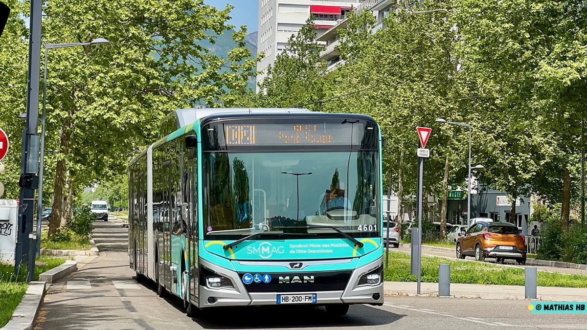 MathiasHb's tweet image. ⛰️Le réseau @transportsmreso de la capitale des Alpes, du Grésivaudan et Pays Voironnais dispose d’un large parc tramway, bus et cars.

🌱Les 24 @MANtruckandbus Lion’s City 18G (GNV) assurent progressivement la relève des Citelis 18 vieillissants.

#Grenoble #Bus #mobility